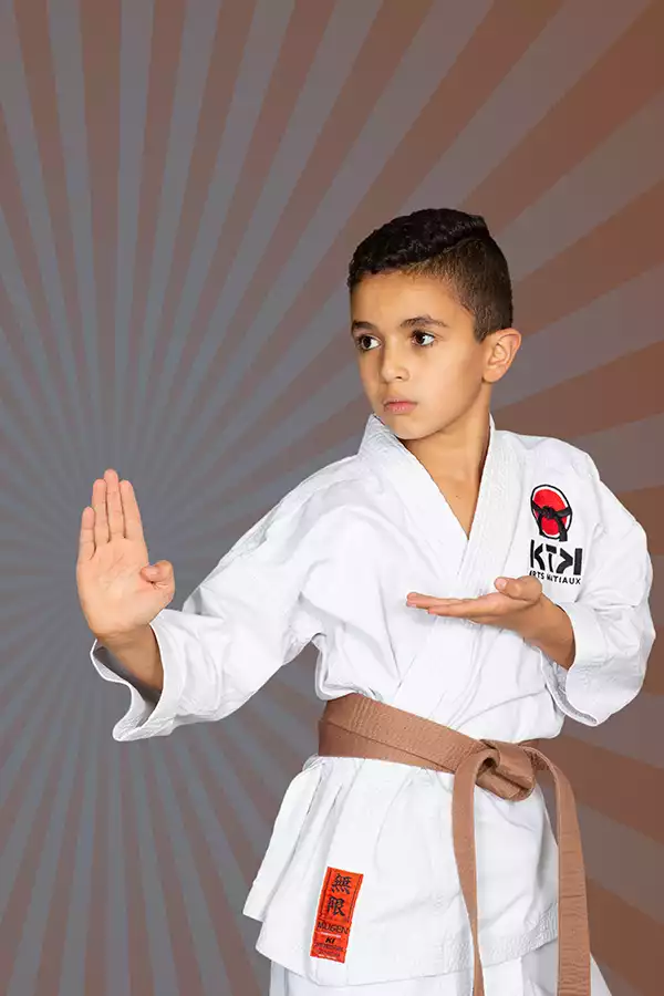KTK Martial Arts student performing a brown belt kata.  Sport photography by Jeffrey Meyer